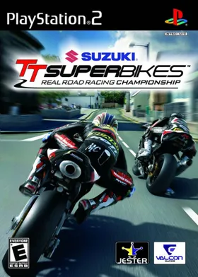 Suzuki TT Superbikes - Real Road Racing box cover front